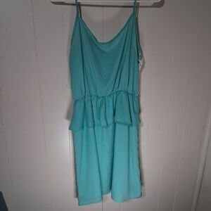 GB Girls Aqua Mini Dress